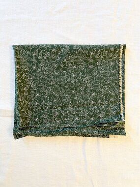 Bonnie Christine - The Open Road - Floral (Dark Forest Green) - Fabric